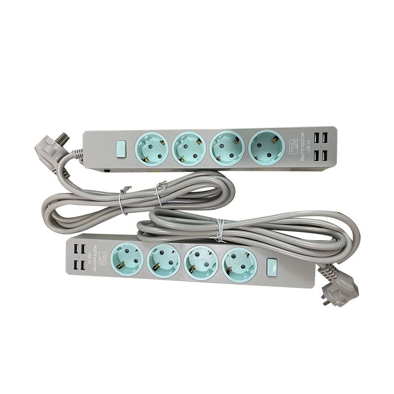 Sélection 1 prise de sortie de sortie EU standard avec 2 ports USB