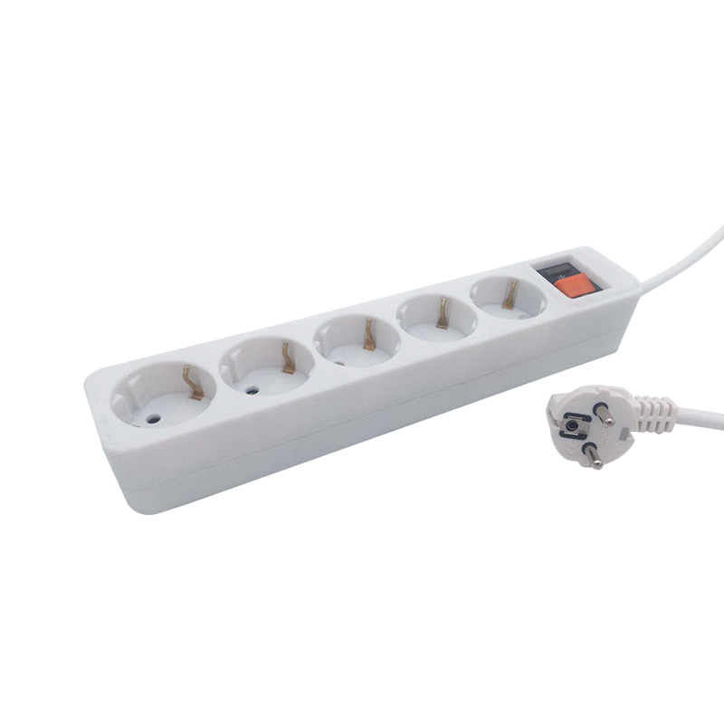 PP Matériau 1,0 mm² 5 points de vente EU Socket standard